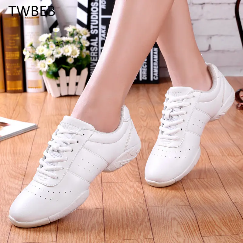 

Женские танцевальные туфли, мужские и женские современные кроссовки с мягкой подошвой, джазовые дышащие легкие женские танцевальные спортивные кроссовки для фитнеса