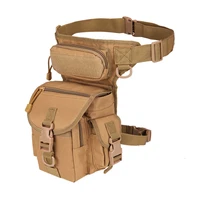 2022 tactical molle drop leg bag waterproof men military waist pack outdoor wargame army fanny pack hunting cycling accessories