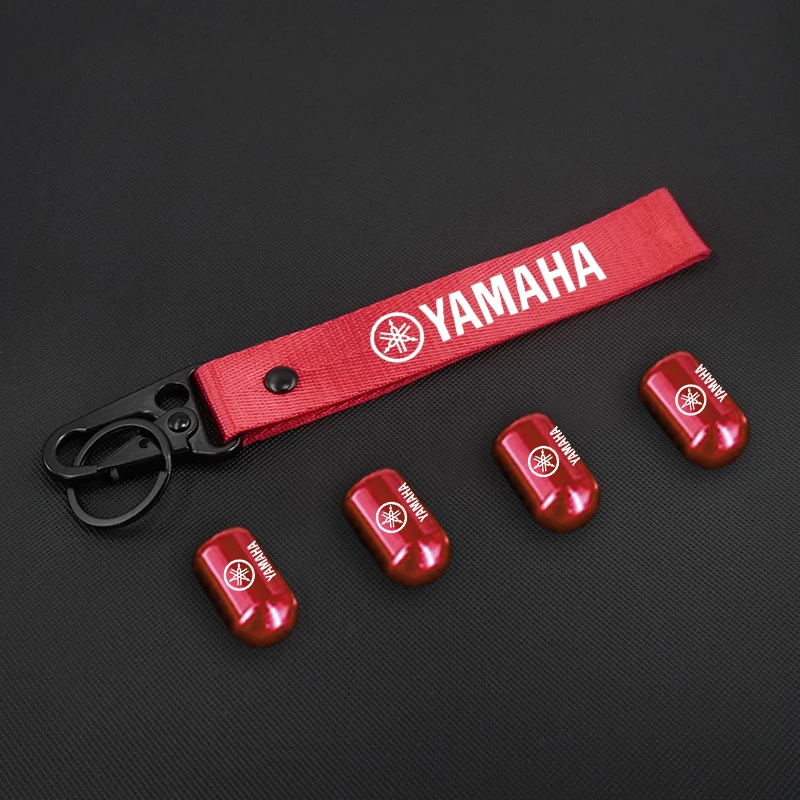 

Колпачки штока клапана для колес мотоцикла, автомобильный брелок для ключей, подвесной ремень для Yamaha R1 R3 R25 Mt-09 Mt07 Fazer Fz6 Xj6 R15 TMAX