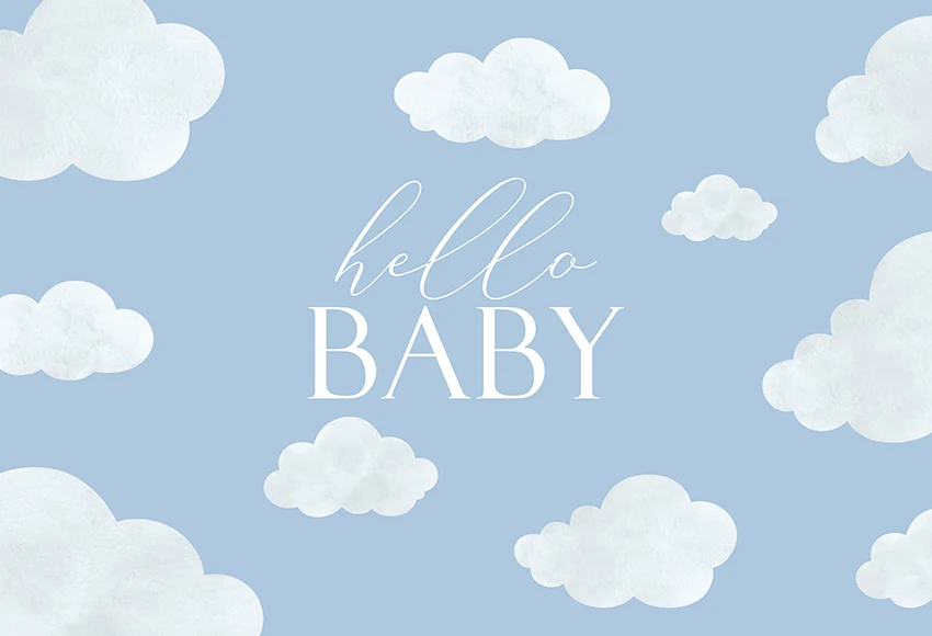 AIBIIN детский душ фон для крещения празднование детской фотосессии новорожденный