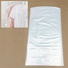 60x90 см одноразовая пластиковая Фотосумка для химчистки одежды, платяной одежды, подвесная сумка для хранения одежды