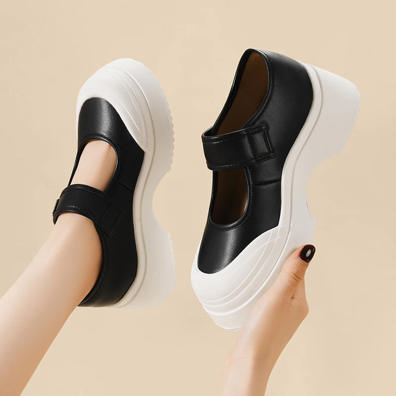 Туфли из натуральной кожи женская обувь легкие танцевальные туфли римские