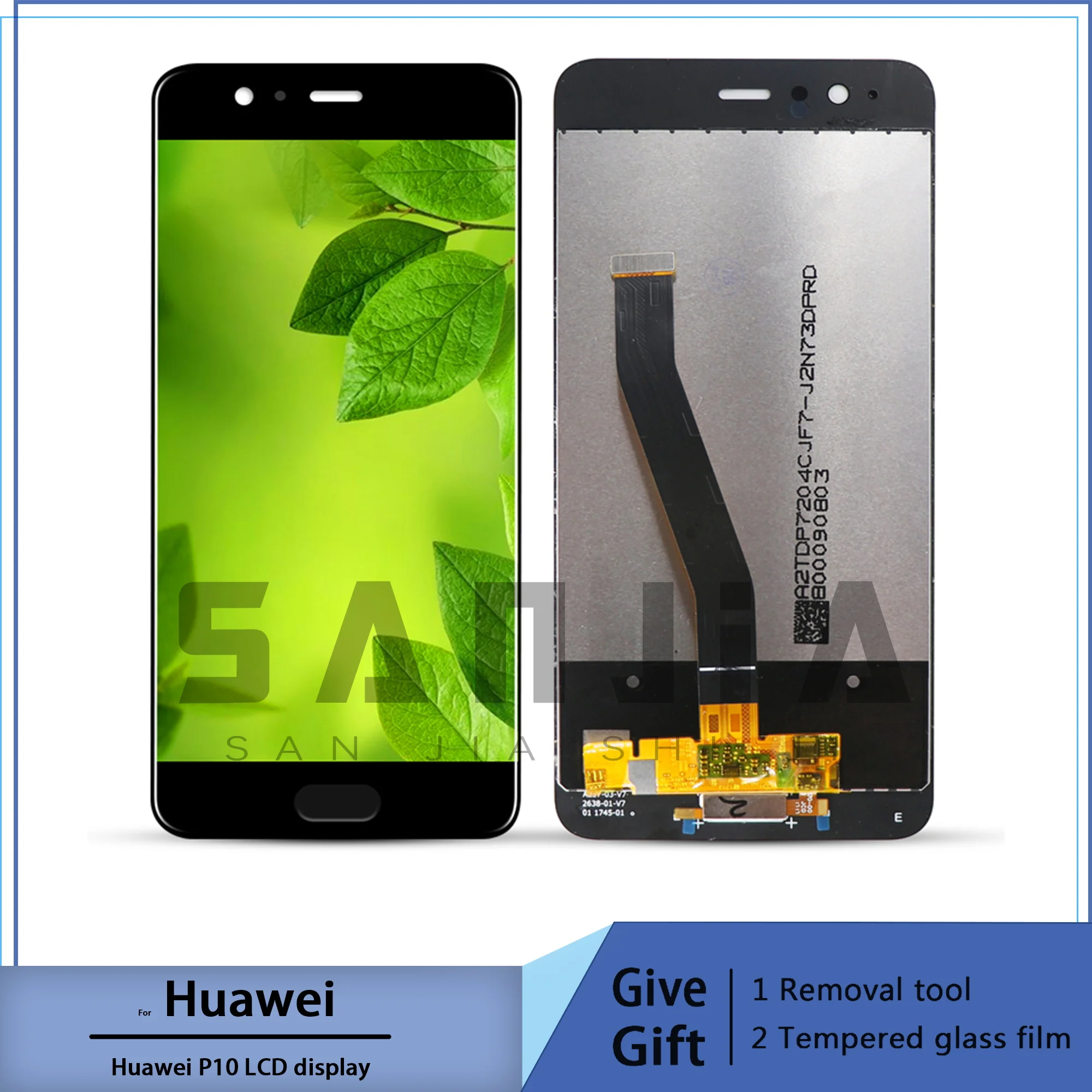 ЖК-дисплей Huawei P10 дигитайзер сенсорного экрана в сборе со сменной рамкой VTR-L10 VTR-L29
