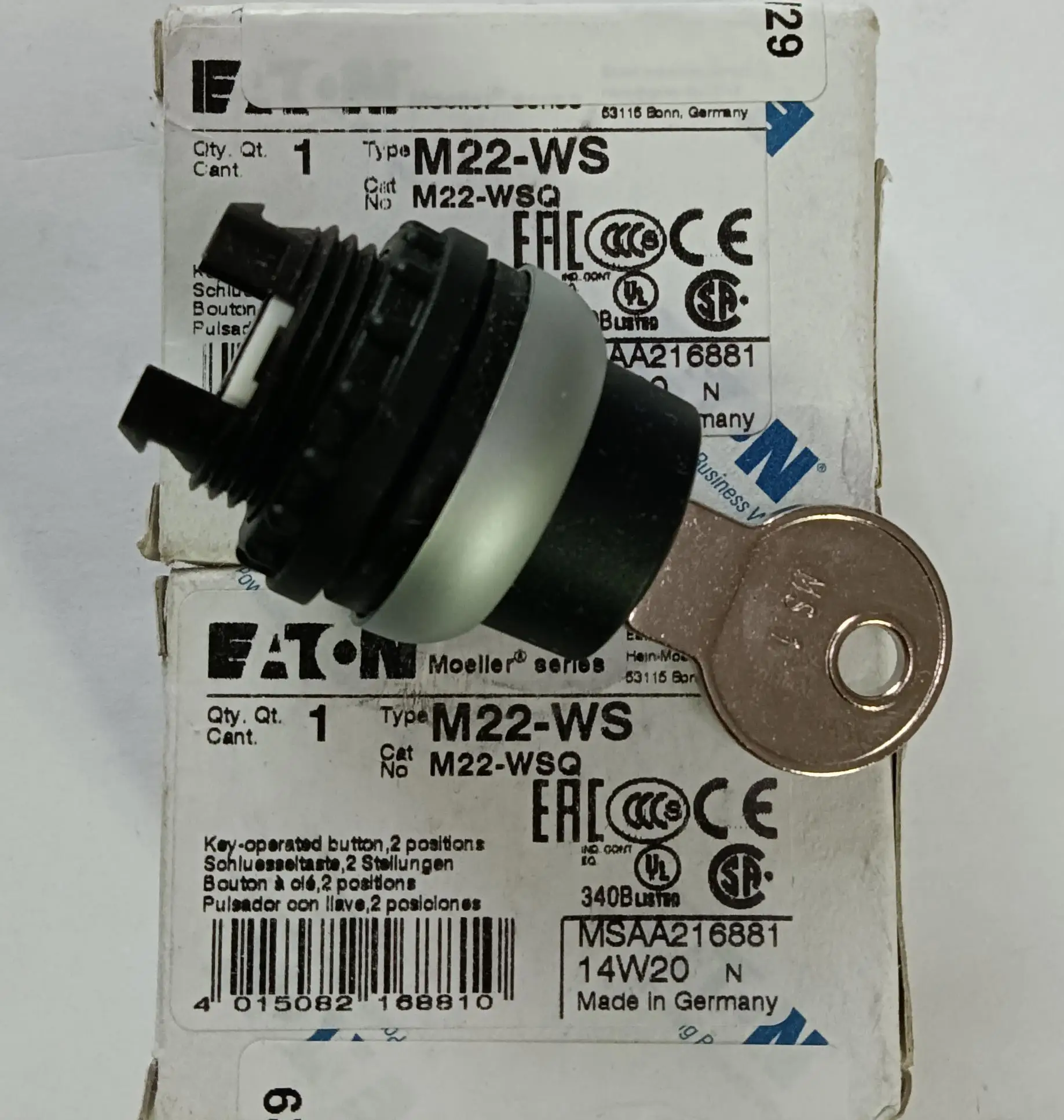 

Новый оригинальный выбранный клавишный интерфейс Eaton