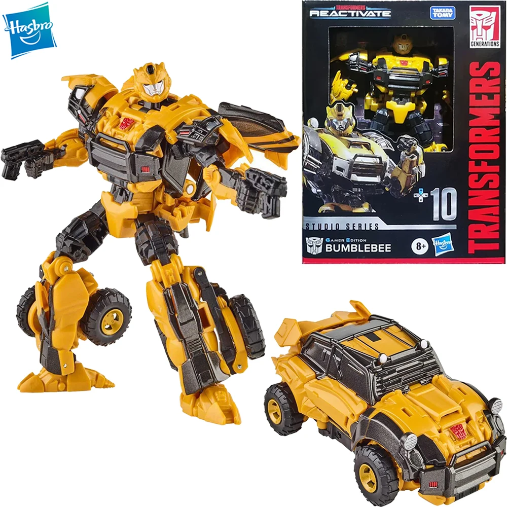 [В наличии] Оригинальная экшн-фигурка Hasbro Transformers Studio Series Ss-Ge 10 Deluxe Class Bumblebe