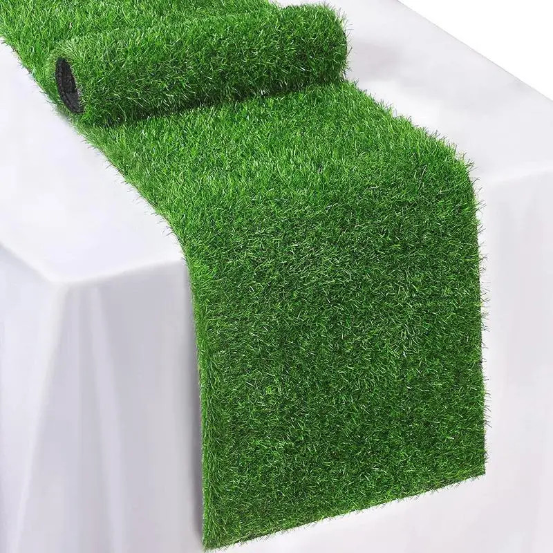 

Grass Runner For Table Turf Table Runner Fake Grass Decoration Any Shape And Size For Bridal Baby Shower Easter Party St.
