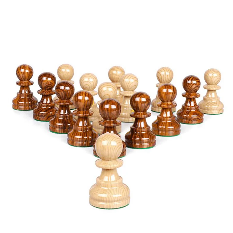 Big Staunton Chess Pieces Wood Weighted Retro Classic Chess Figures Professional Tournament King And Queen Ajedrez Chess Pawns enlarge