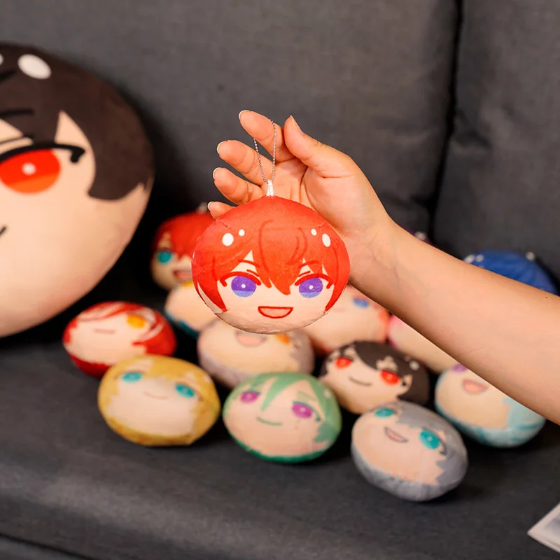 

NEW Ensemble Stars Plush Toy Cute Sazanami Jun IBARA Hiyori AIRA Ogami Koga Doll Soft Throw Pillow Home Decor Gifts For Child