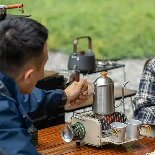 Портативный уличный газовый обогреватель для кемпинга грелка рук мини-бездымная