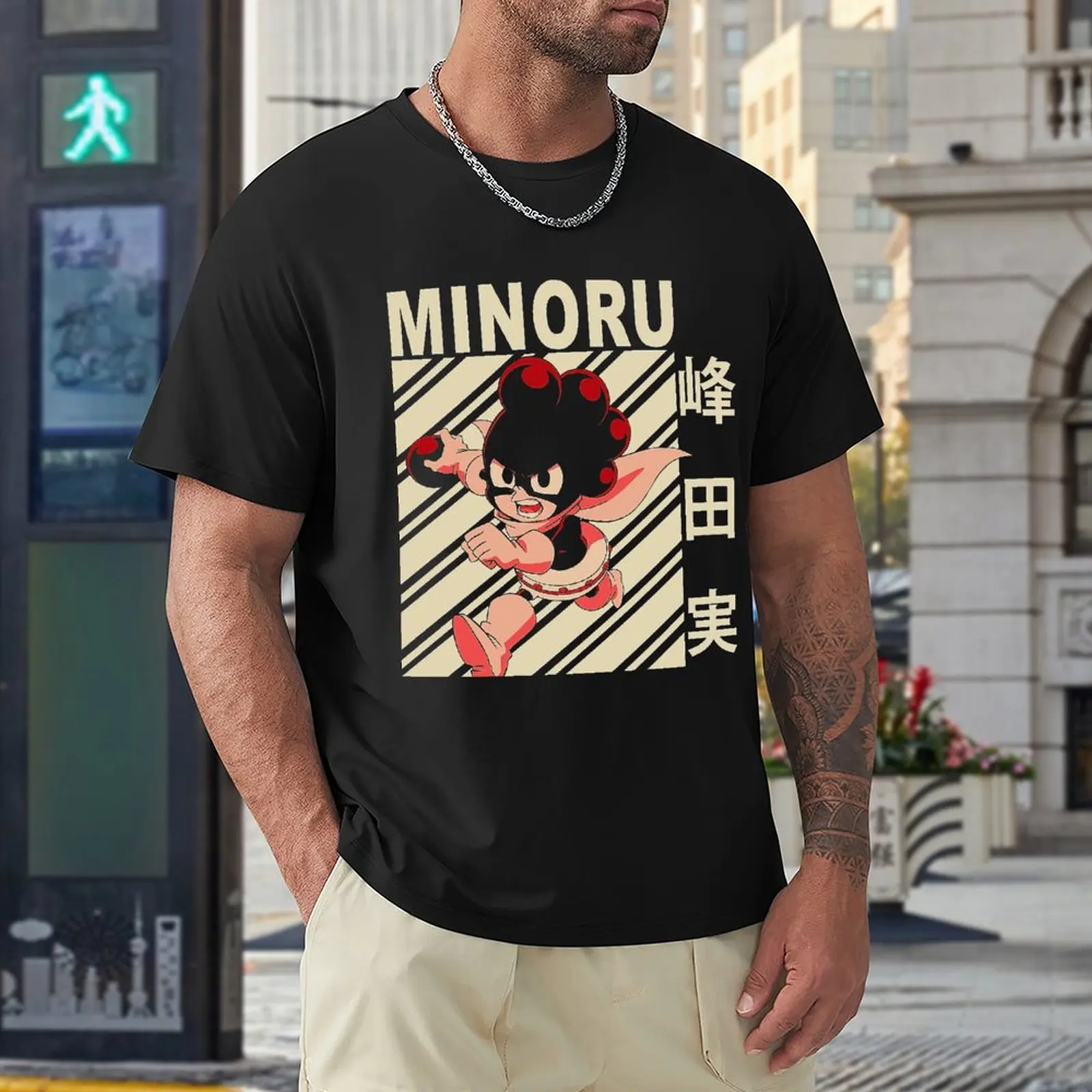 

Minoru Mineta - Vintage T Shirts Men Shirt Fashion Clothes Graphics Sweatshirt 100% Cotton TShirts Tee Top