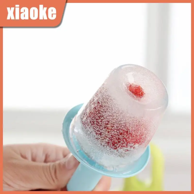 

Blue/green Cemaker Ice Cream Mold 12cm Ice-lolly Mold Diy Ice Pops Mold Kitchen Gadgets Pp Creative Ice Box Popsicle Mould