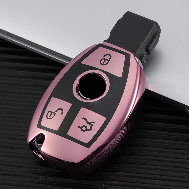 

Чехол для автомобильного ключа Mercedes Benz C180 GLK300 W203 W204 W212 CLS CLK CLA SLK C S E Class