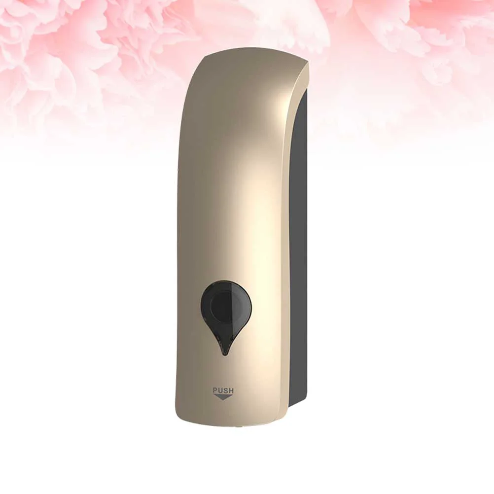 

Wall-Mounted Soap Lye Box Punch-Free Liquid Soap Storage Case Liquid Soap Dispenser Golden