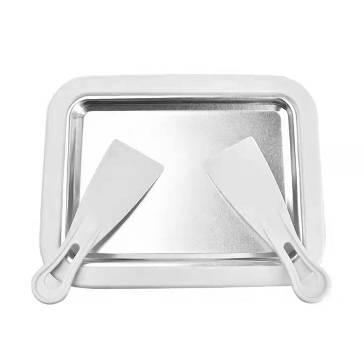 

Ice Cream Maker Plate Fried Yogurt Machine Pan Household Yogurt Fried Ice Tray 304 Stainless Steel Mini Fried Ice Tray Durable