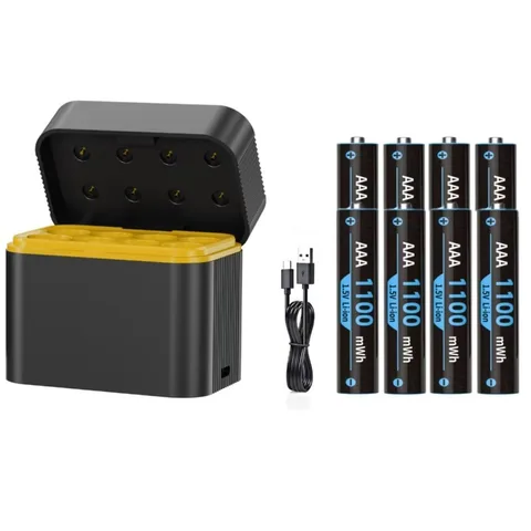 1,5 В AA/AAA литиевая батарея, зарядное устройство со светодиодным дисплеем, интеллектуальная зарядка, встроенное зарядное устройство для литиевых батарей