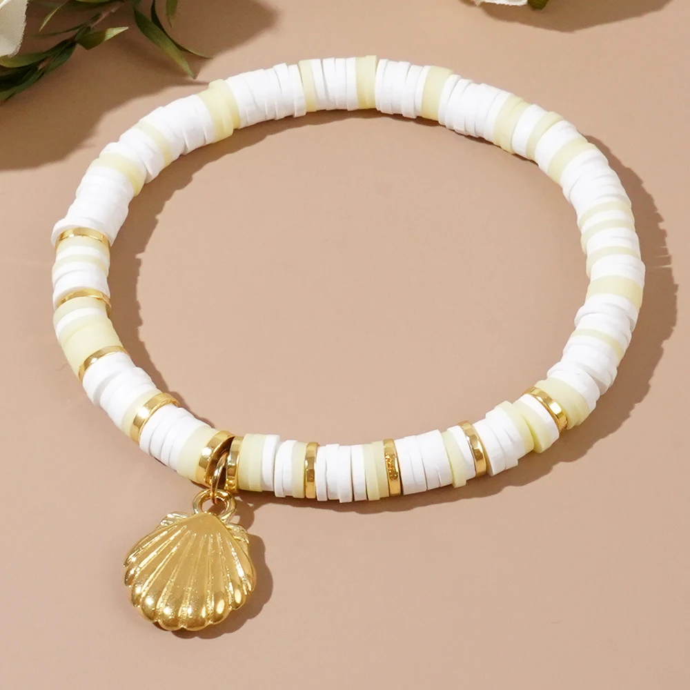 1 шт. мягкий керамический браслет из сплава в богемном стиле