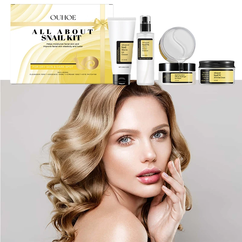 Оригинальный увлажняющий гель для лица Snail Mucin 96% Увлажняющая сыворотка сухой