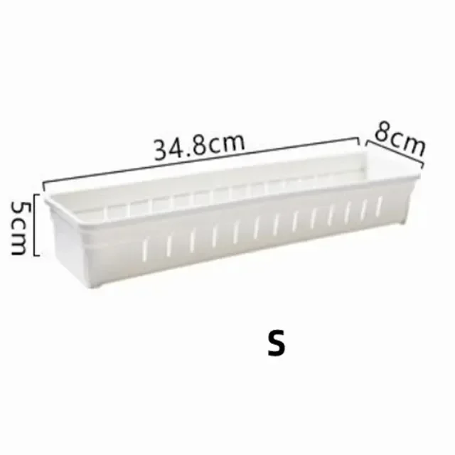 

Органайзер для кухонного ящика, ящик для хранения столовых приборов, регулируемый органайзер для шкафа с перегородкой, ящик для хранения посуды для ящиков