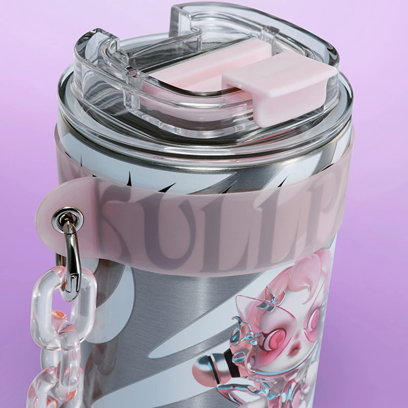 POP MART SKULLPANDA звуковая серия сопутствующие чашки модные домашние вокруг