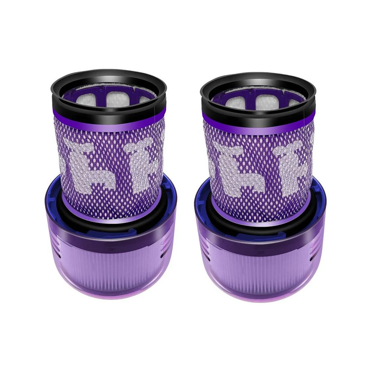 

2 PCS Filter Replacements for V12 Vacuums, Compare To Part 971517-01