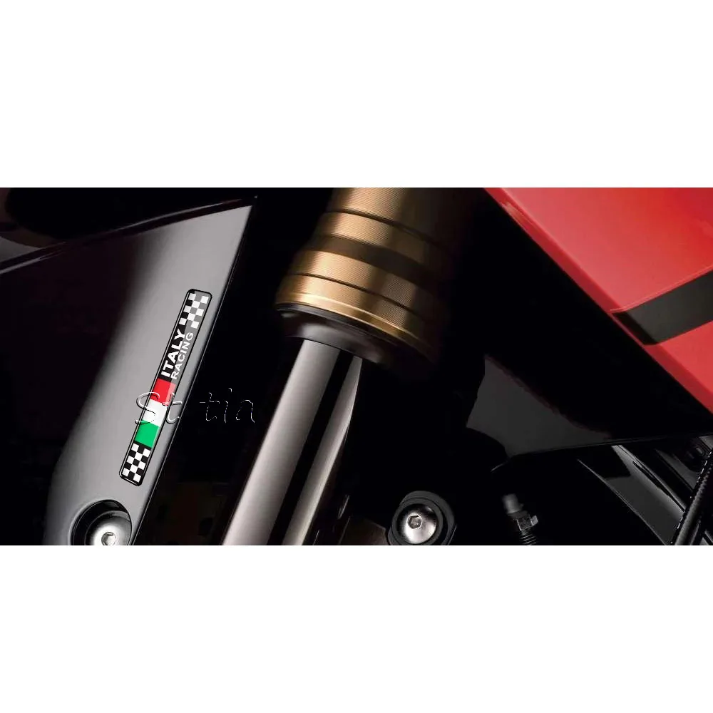 3D резиновая наклейка на мотоцикл итальянские гоночные Стикеры модель Ducati Aprilia