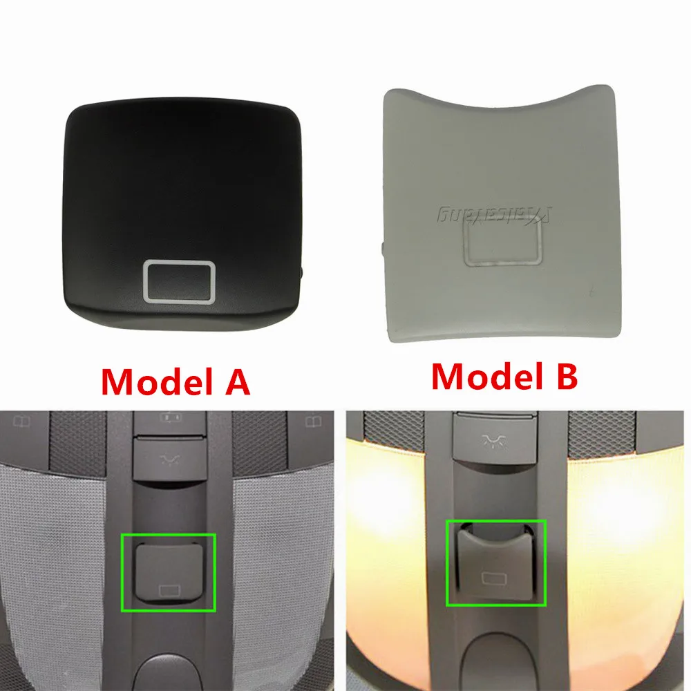 

Black Beige Gray Car Sunroof Window Switch Button Cover Plastic Fit For Mercedes-Benz ML W164 W251 X164 16482071858K67 New