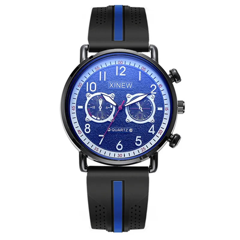 Мужские Оригинальные яркие часы студенческие модные повседневные Простые
