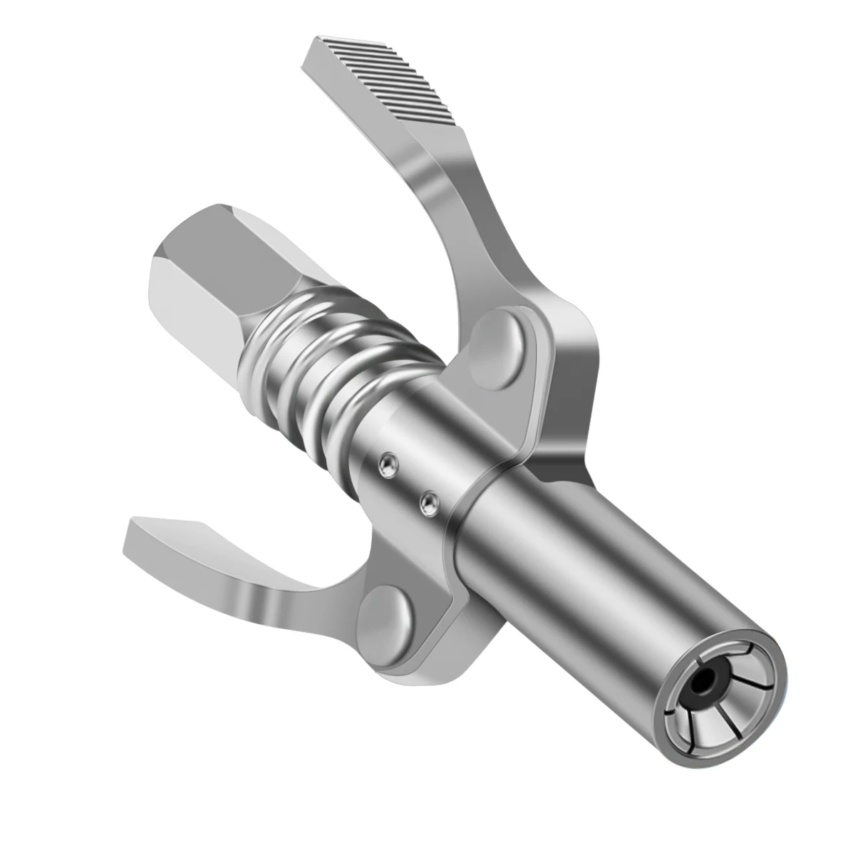 

10000PSI grease gun nozzle Car Grease Coupler Heavy-Duty Quick Release Grease Gun Coupler NPTI/8 Two Press auto Repair Tools