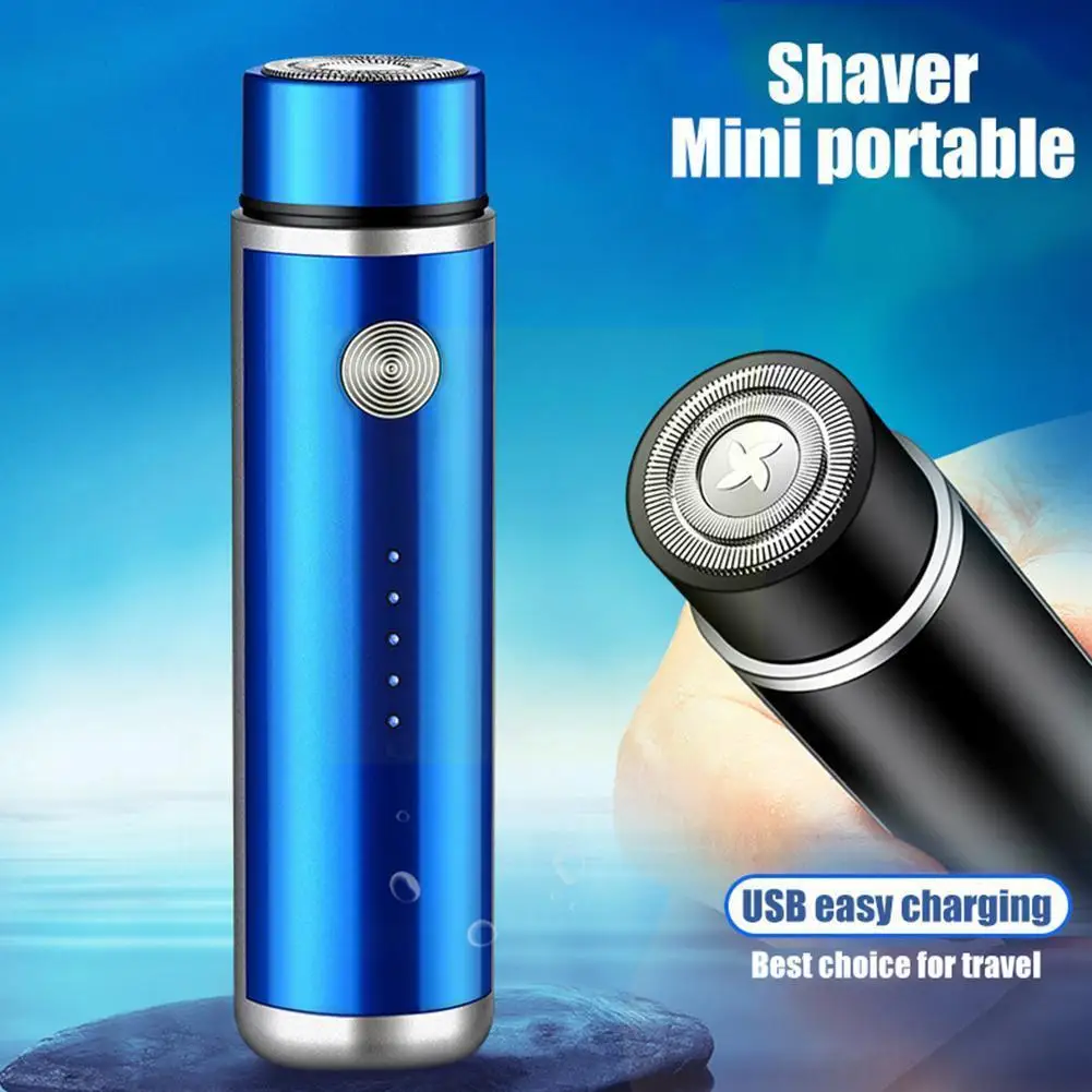 

Mini Electric Shaver Men Shaver Portable Beard Trimmer Waterproof Usb Rechargeable Shaver Washable Shaver Travel R8l5