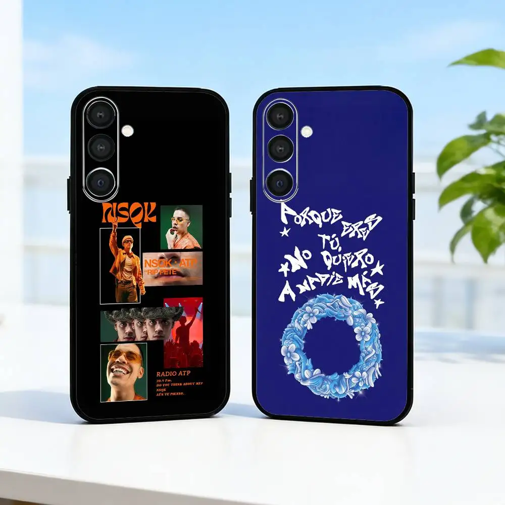 Фото N-NSQK A-ATP Phone Case For Samsung  A73,72,71,A52,51,40,41,A22,A32,31,A13, Soft Black Shell №1