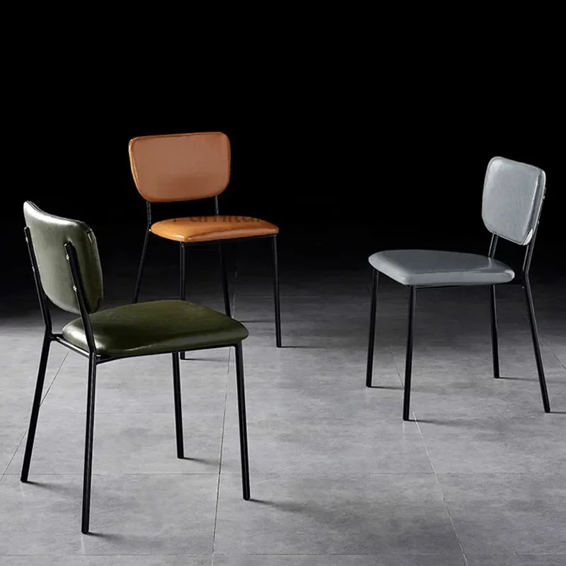 Дизайнерские обеденные стулья в скандинавском стиле современные золотистые для