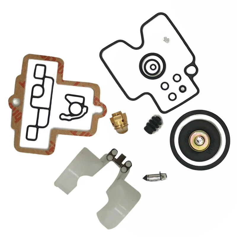 

New Carburetor Rebuild Kit For Keihin FCR Slant Body 28 32 33 35 37 39 41mm Carbs Garden Repair Tool Lawn Mower Trimmer Supplies
