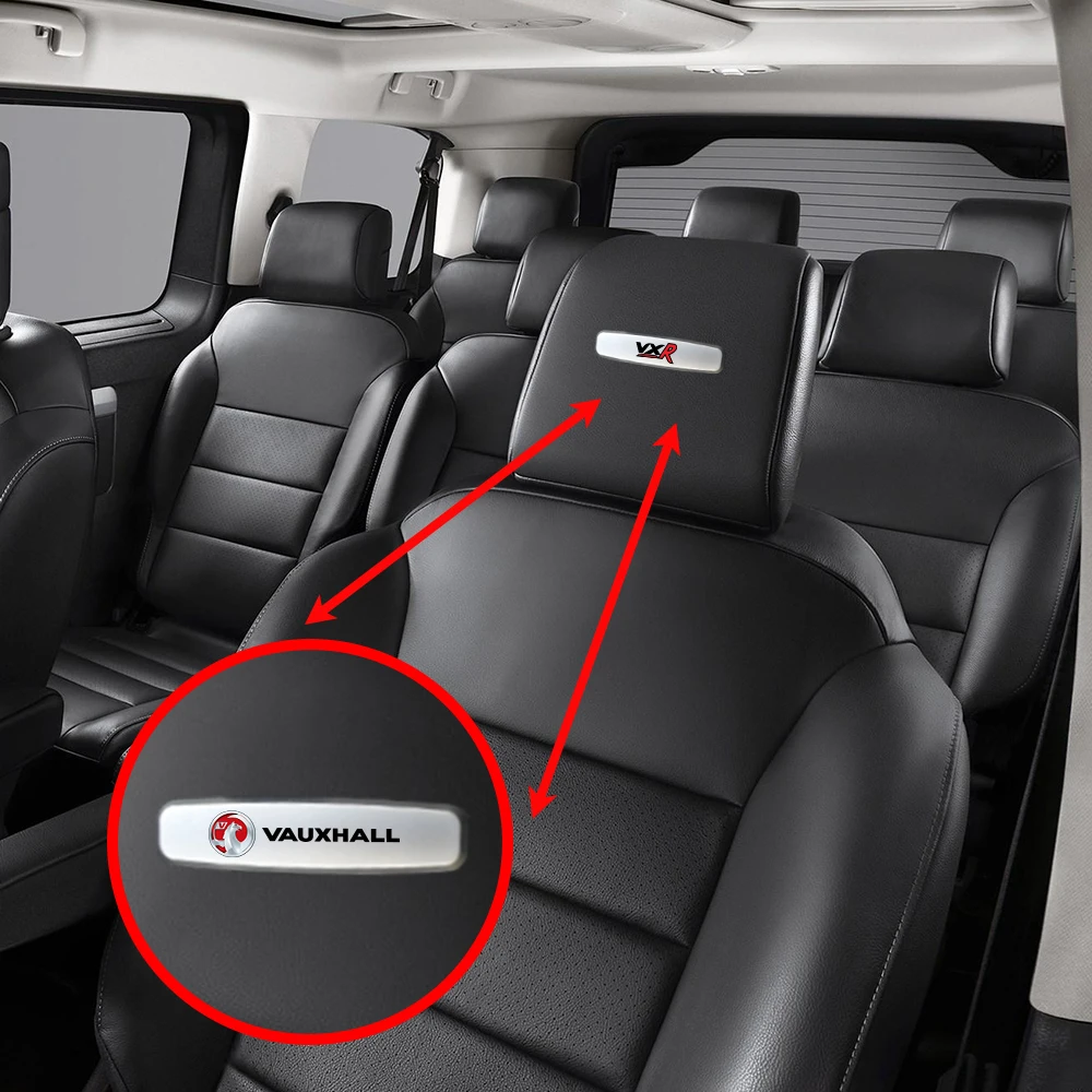 Автомобильная металлическая эмблема, наклейка на сиденье, автомобильная Противоударная Эмблема для Vauxhall Adam Agila Ampera-e Antara Astra F Astra G