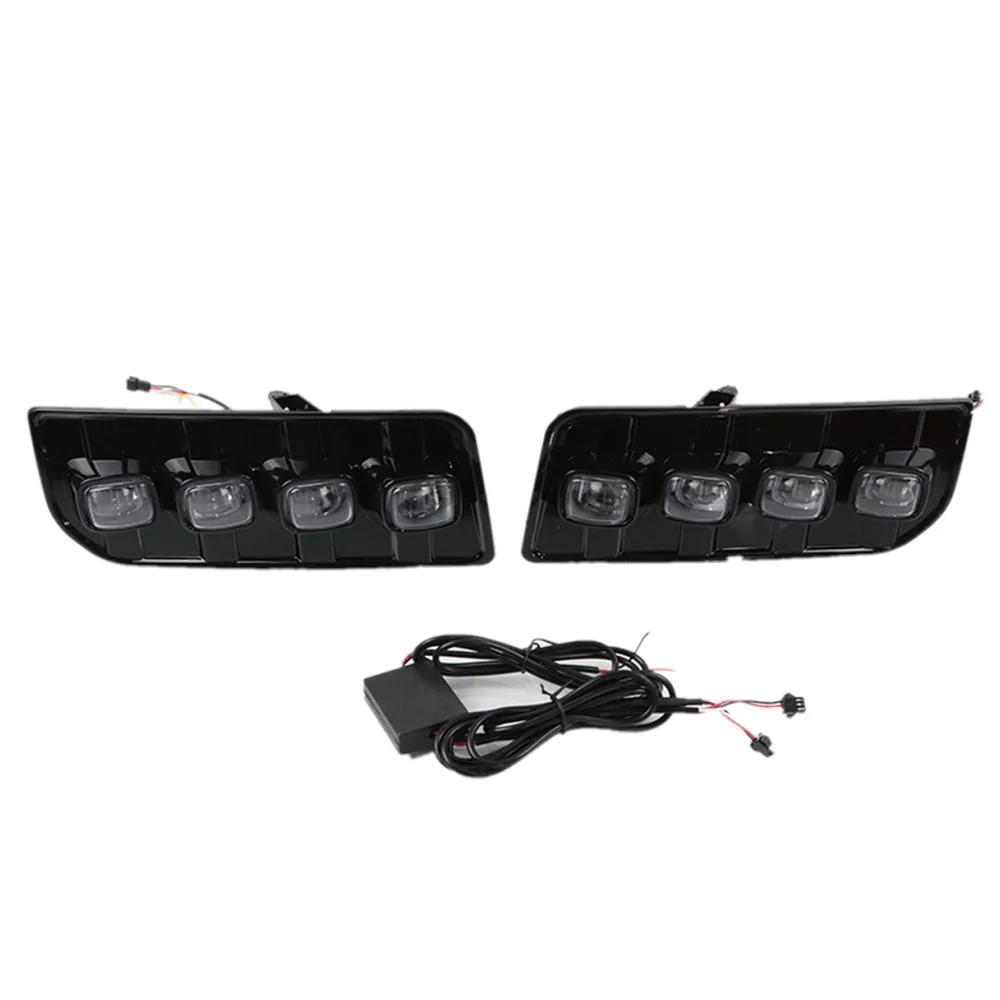 Дневные ходовые огни для Toyota 4runner LTD 2014-2022, Start Scan, Белый DRL + желтый поворотник