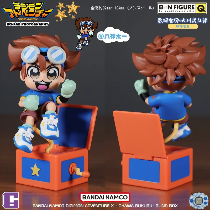 Фото Новинка в наличии: Оригинальные фигурки Bandai BNFIGUREQ Digimon Adventure X Takenobu Bkub Agumon Gabumon, коллекционные игрушки в закрытых коробках, модные подарки №3