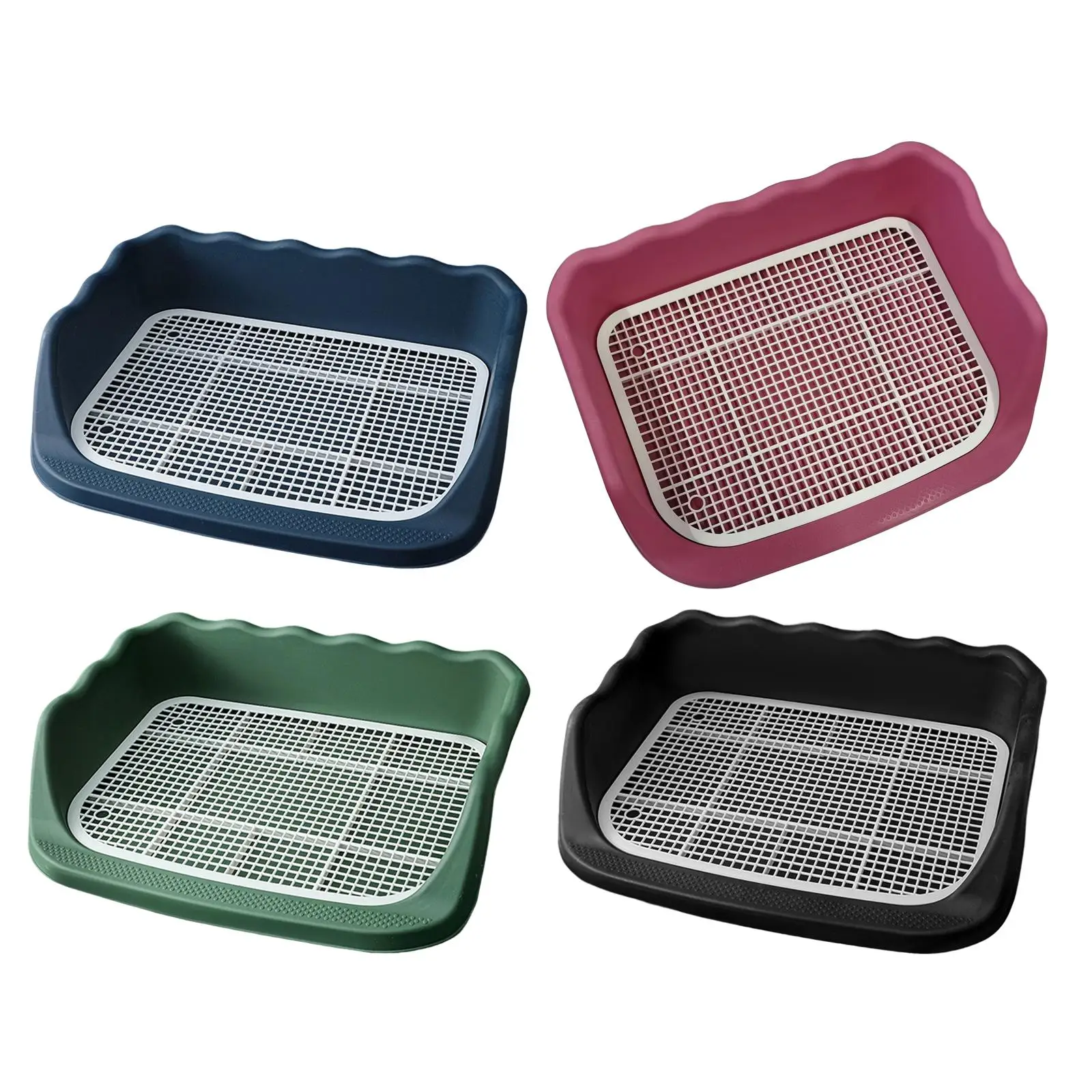 

Pet Toilet Corner Lavatory Basin for Guinea Pigs Cat Pee Training