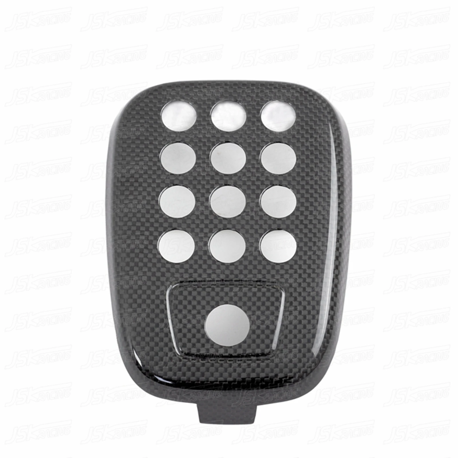 

For Ferrari 488 Gtb Spider 2015-2017 Dry Carbon Fiber Rear Fog Lamps Cover With Camera Hole