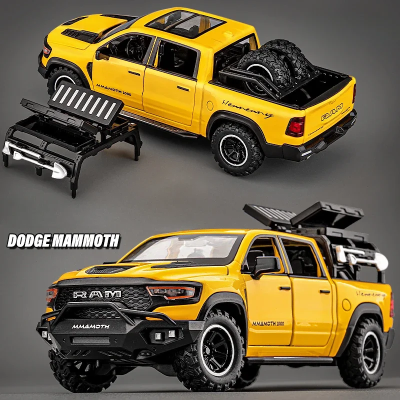 Игрушечный автомобиль WELLY Dodge Mammoth 1