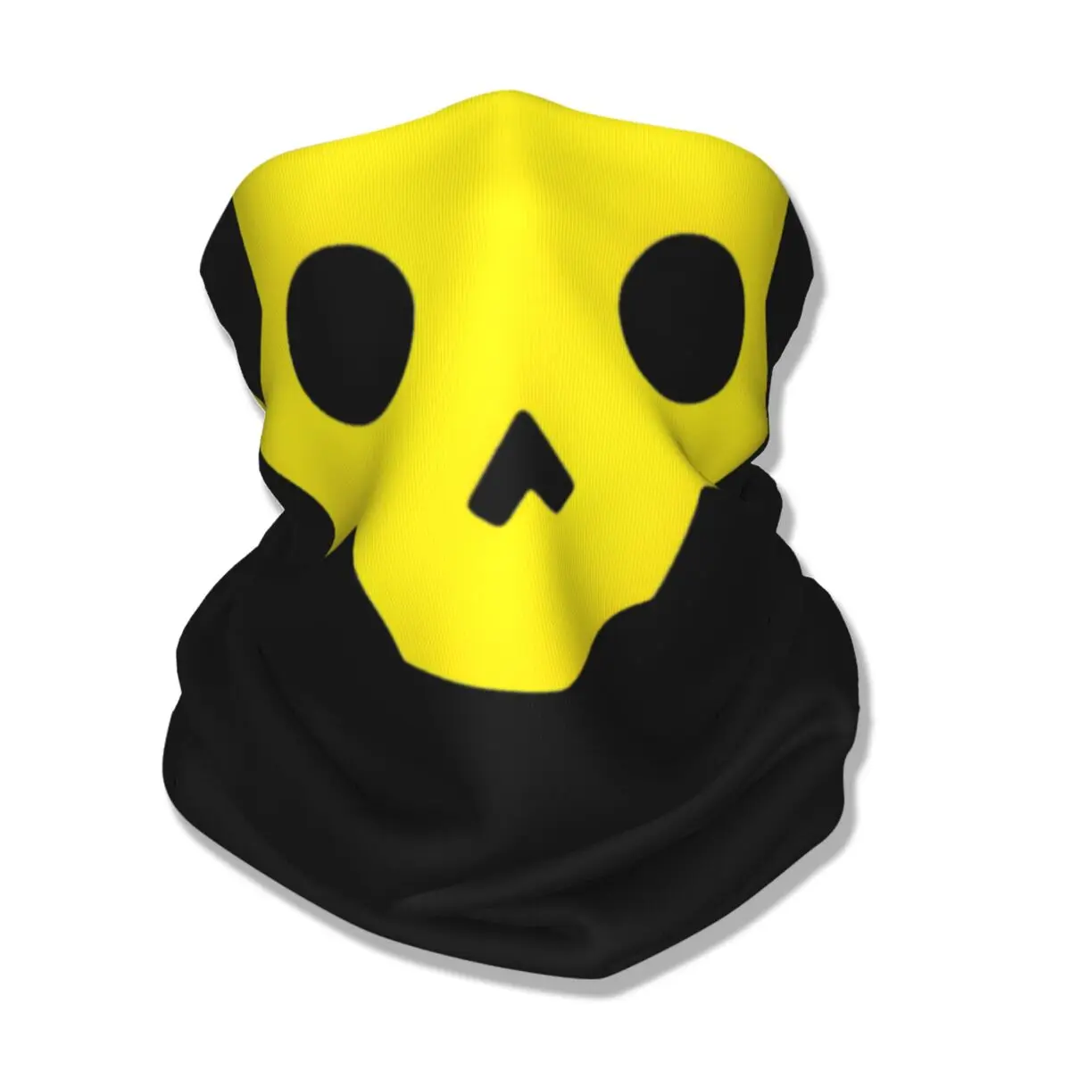 Шарф-повязка на шею с принтом ветрозащитный