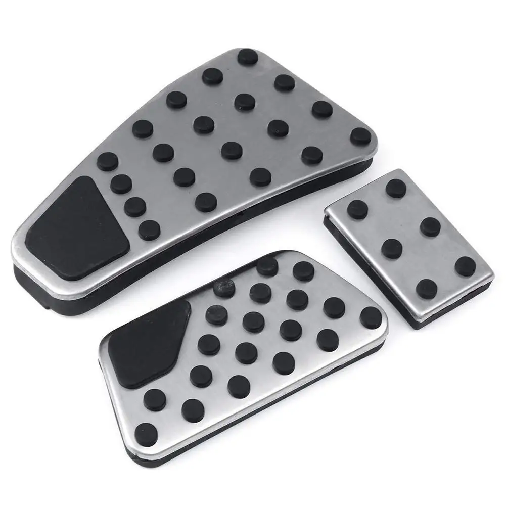 

Accelerator Gas Pedal Brake Pedal Cover Foot Pedal Pads Kit for Dodge Ram 2011-2019 1500 2500 3500 5500