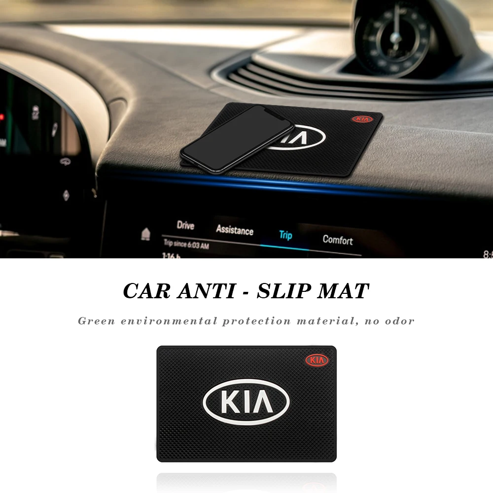 1 шт. автомобильный нескользящий коврик резиновая подставка для мобильного