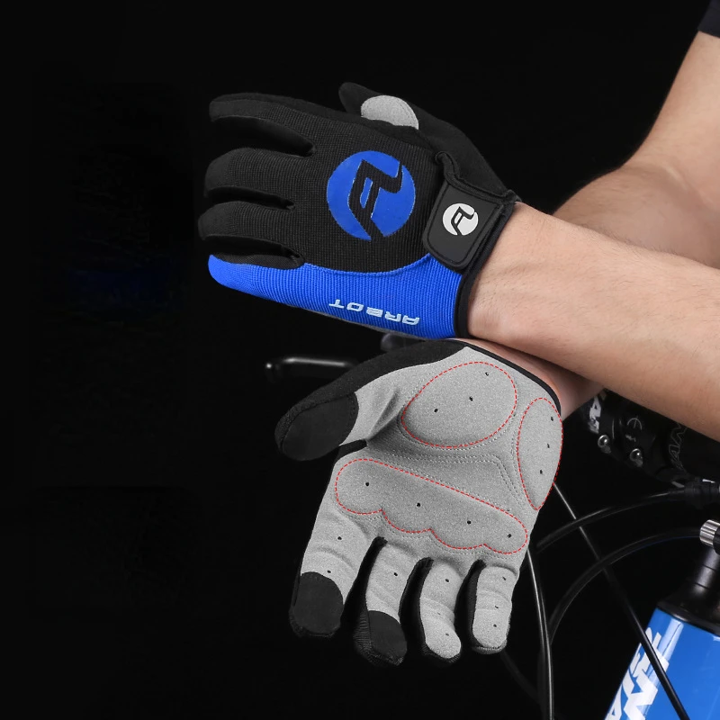 

2022 New Outdoor Sports Cycling Running Hiking Anti Slip Pad Breathable Motorcycle MTB Road Hiking Gloves For Men Women
