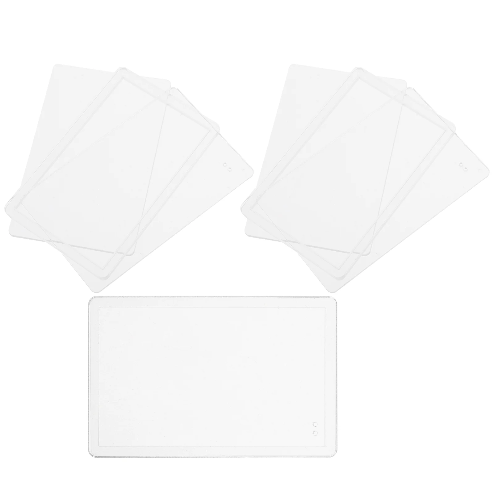 

Diy Decor Acrylic Craft Desktop Material Holder Supplies Decorative Ornament Accessory Home Business Sleeves Football Badge