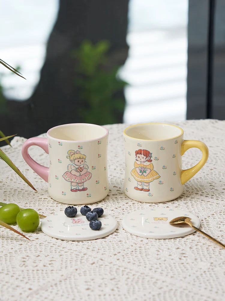 Креативная белая фарфоровая кофейная чашка Кот на пути симпатичная трехмерная