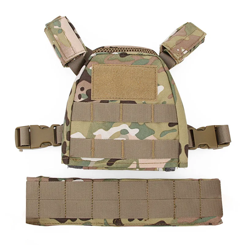 Kids Tactical Vest Military Molle System Outdoor Combat Sports Loading Adjustable Chest Vests 1000D Hunting Airsoft | Спорт и