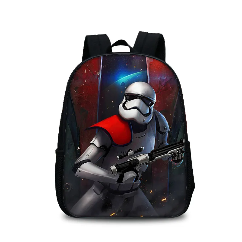 13inch Disney Baby Yoda Cartoon School Backpack for Teenager Mandalorian Nylon Anime Student's Backpack Men Outdoor Travel Bag