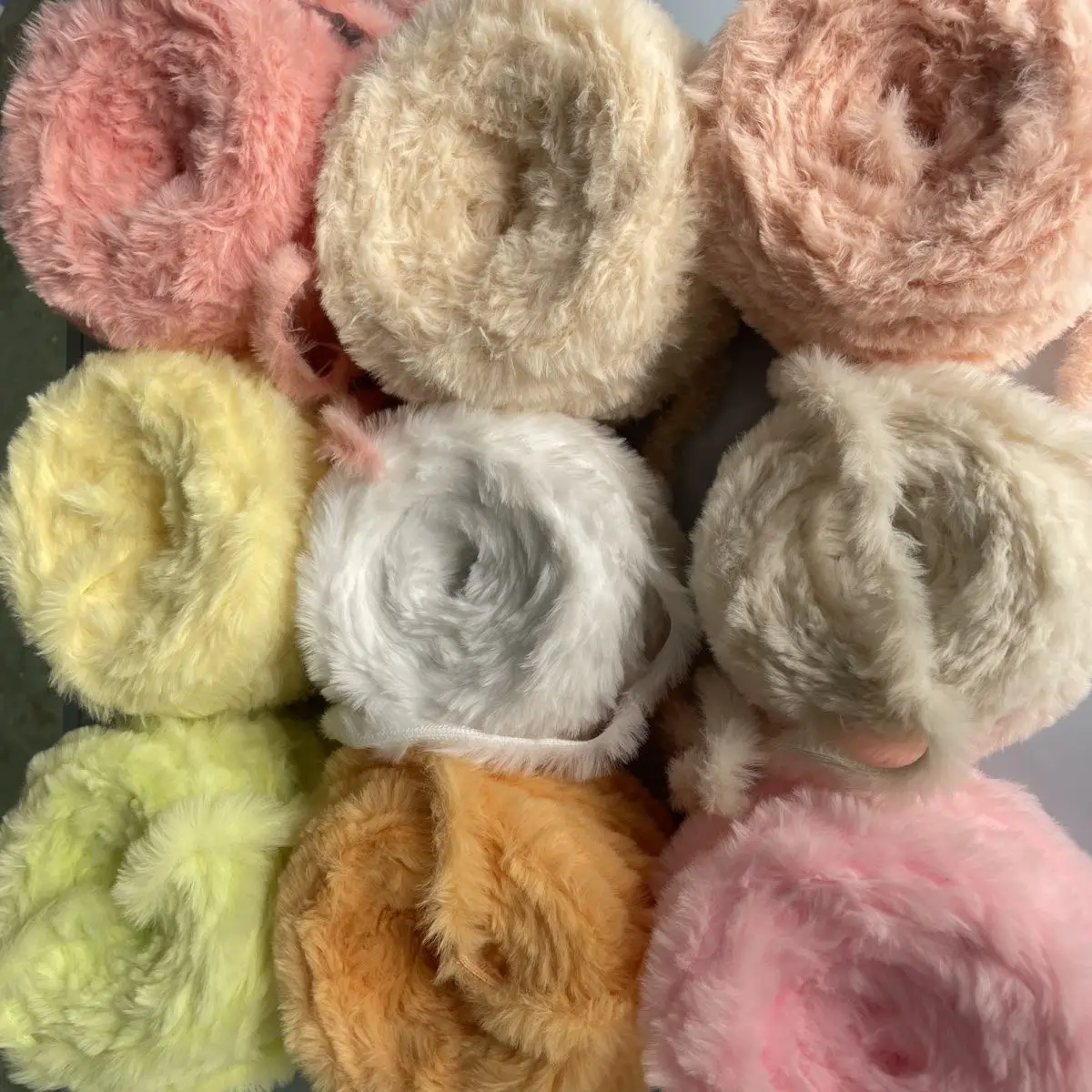 50 г/рулон пряжа из искусственного меха норковая шерстяная кашемир для свитера