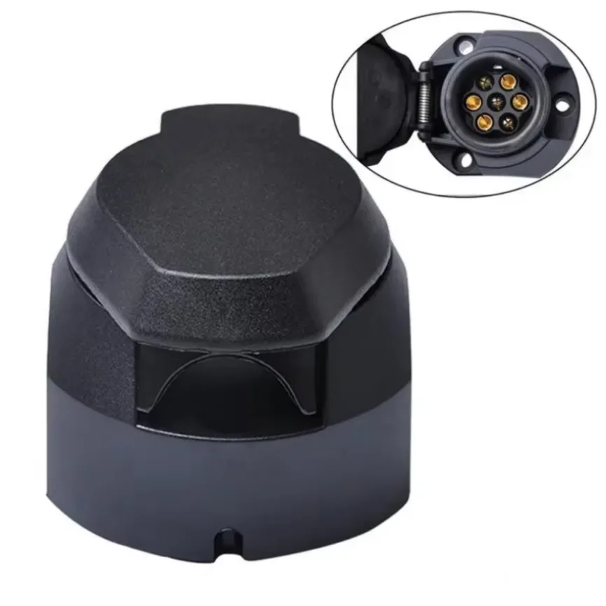 12 В 7-контактная розетка для автомобильного прицепа + вилка фаркоп электрический