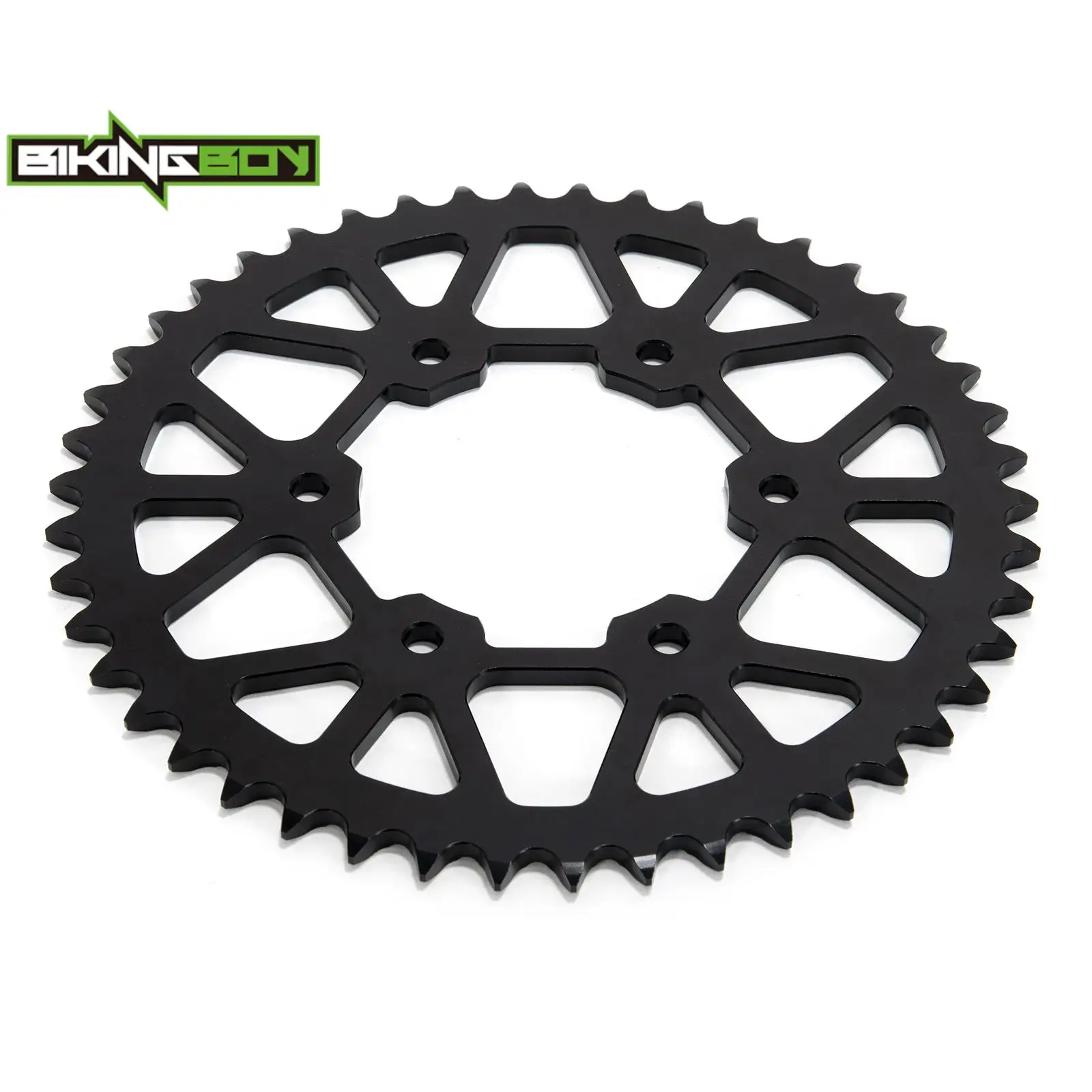 Фото Задняя звездочка BIKINGBOY 520 (46T, 54T, 60T) для Sur-Ron Ultra Bee Surron UB, 45, 54, 60 зубьев, электрическая, внедорожная, из алюминиевого сплава №2