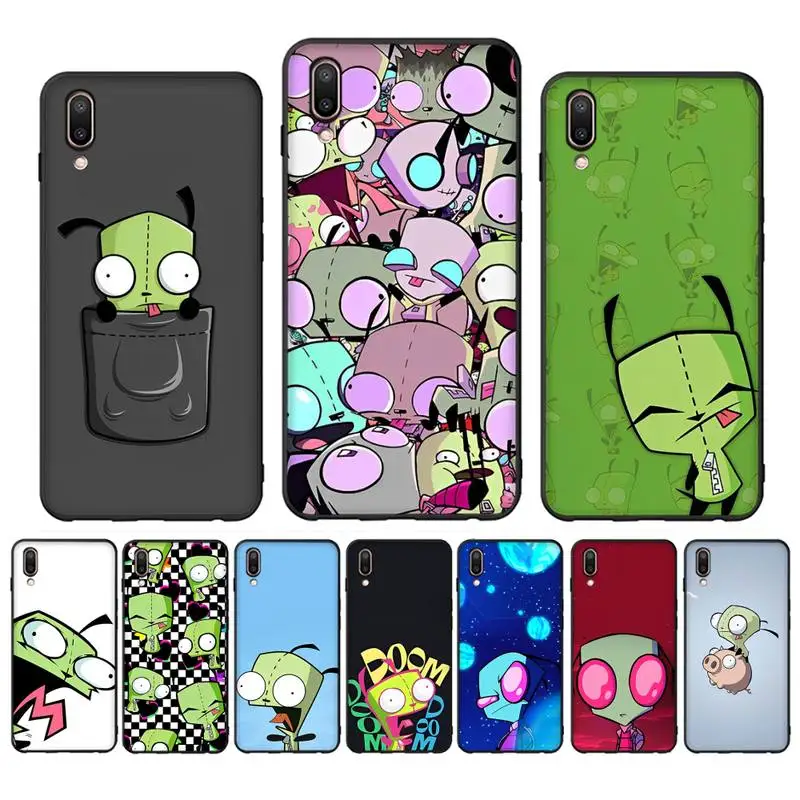 

Invader Zim Phone Case for Vivo Y91C Y11 17 19 17 67 81 Oppo A9 2020 Realme c3